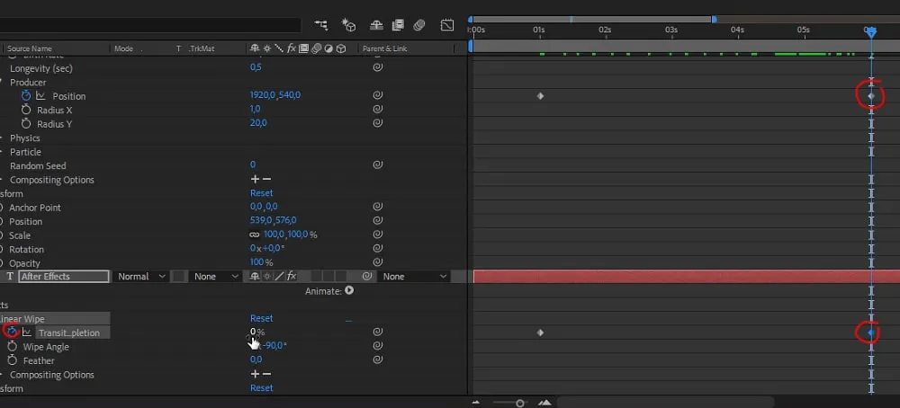 урок по анимации текста After Effects